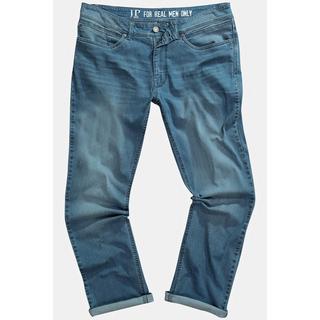 JP1880  Jeans leggeri dalla vestibilità normale con taglio speciale per l'addome e cinque tasche, fino alla tg. 36/72 