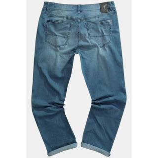 JP1880  Jeans leggeri dalla vestibilità normale con taglio speciale per l'addome e cinque tasche, fino alla tg. 36/72 