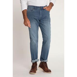 JP1880  Jeans leggeri dalla vestibilità normale con taglio speciale per l'addome e cinque tasche, fino alla tg. 36/72 