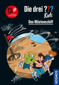 Die drei ??? Kids Dein Fall, Das Wüstenschiff Pfeiffer, Boris; Kampmann, Stefani (Illustrationen) Copertina rigida 