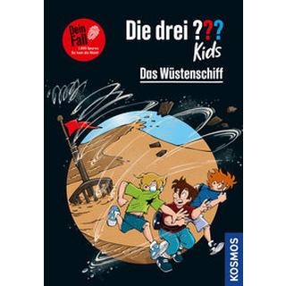 Die drei ??? Kids Dein Fall, Das Wüstenschiff Pfeiffer, Boris; Kampmann, Stefani (Illustrationen) Copertina rigida 