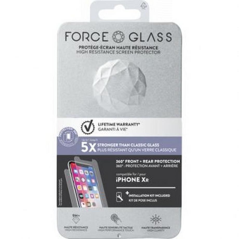 Force Power  Verre iPhone XR 360° Oléophobe 