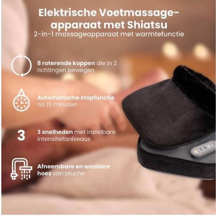 SPC  Fussmassagegerät QLT 2-in-1 Shiatsu 