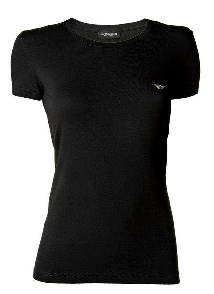 Image of T-shirt Figurbetont Damen Schwarz XL