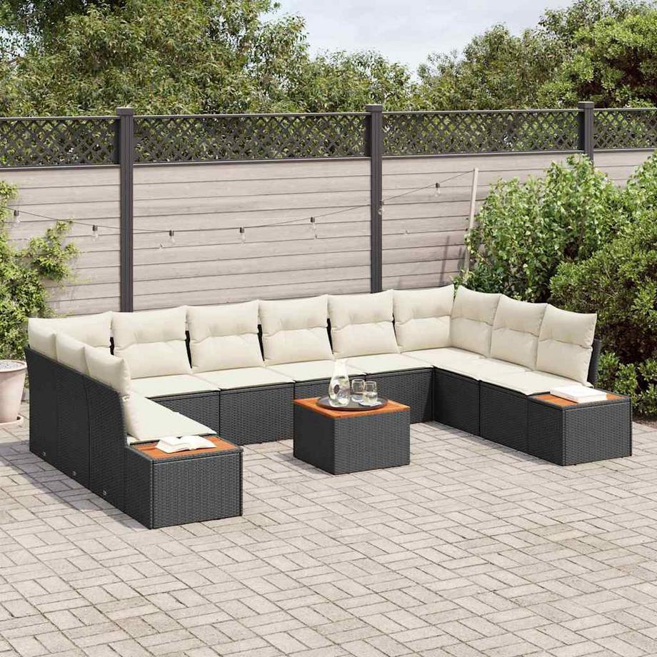 VidaXL Divano da giardino Polyrattan  
