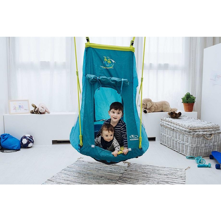 HUDORA  Hudora Nest Swing con tenda Pirate 90 (SV) 