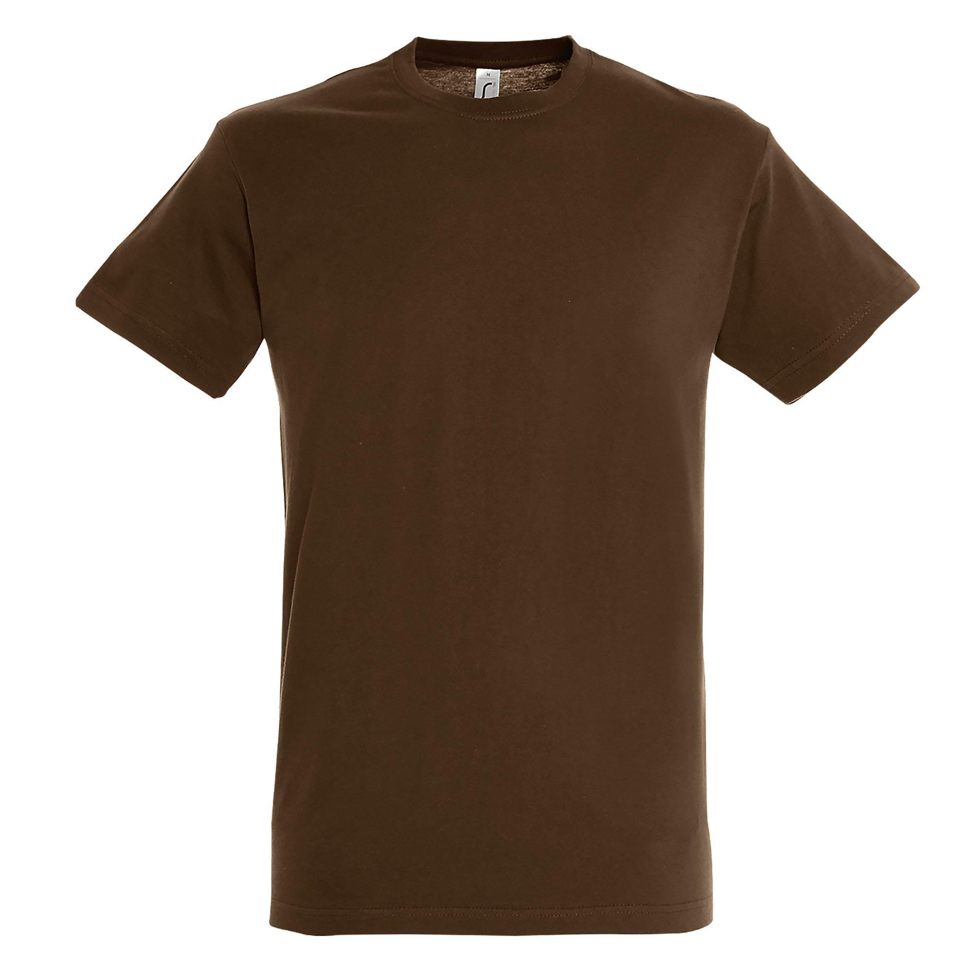 Image of Regent Tshirt, Kurzarm Herren Braun XS