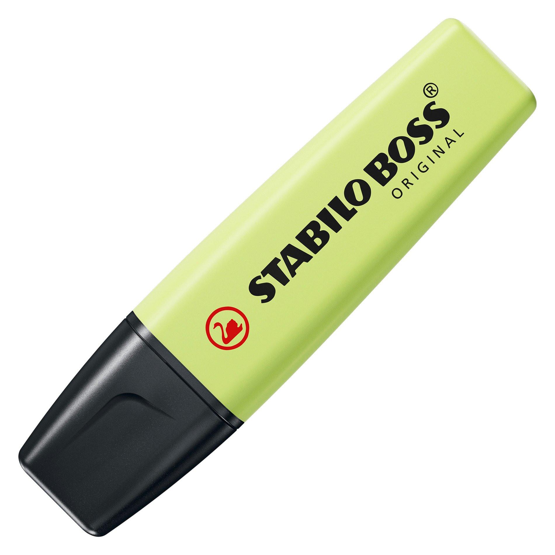 STABILO  STABILO Boss Original Pastel evidenziatore 1 pz Punta smussata Lime 