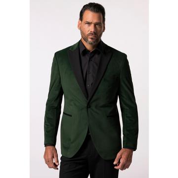 Samt-Sakko, Smoking-Sakko, Revers, Knopfverschluss, bis 72