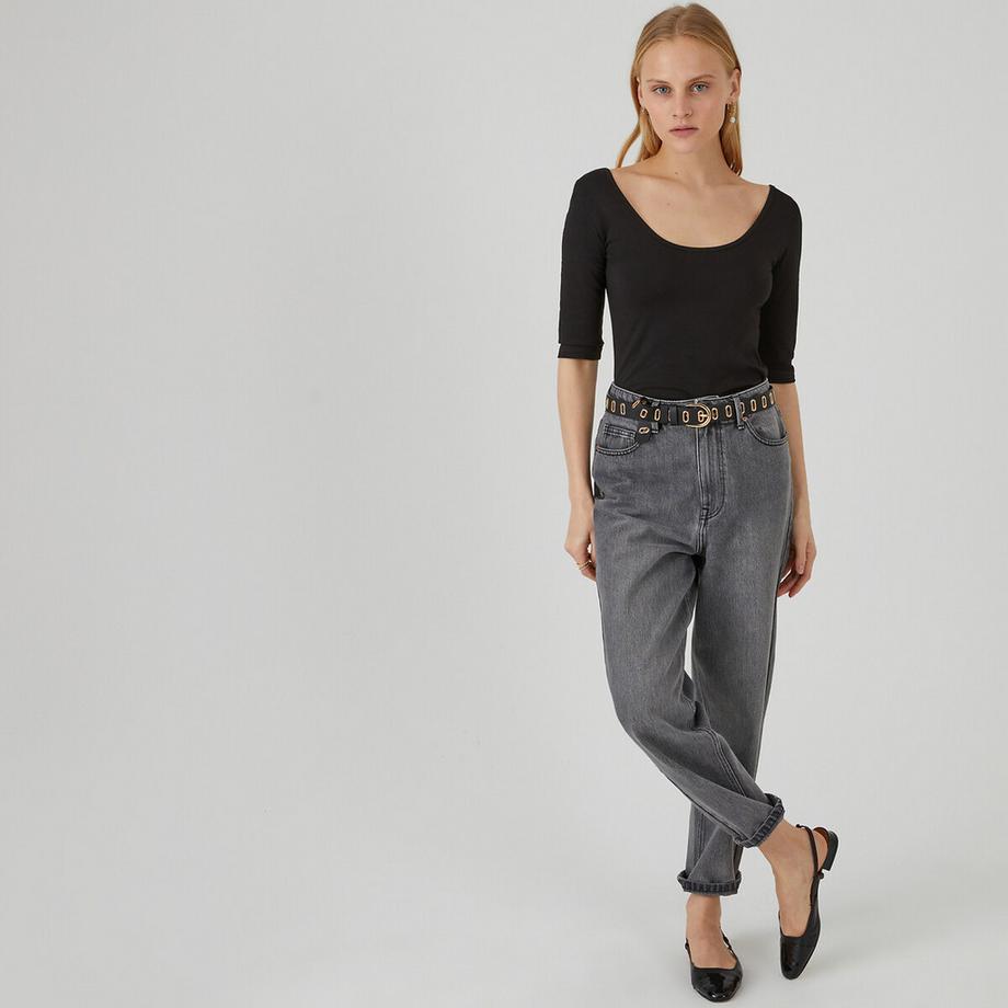 La Redoute Collections T-Shirt Col Danseuse  