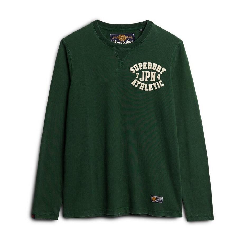 t-shirt manches longues vintage athletic