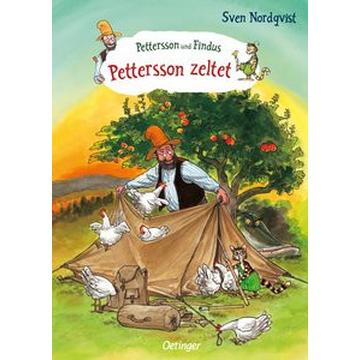 Pettersson und Findus. Pettersson zeltet