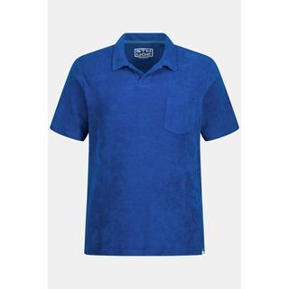 Sthuge  Maglia polo in spugna con colletto alla cubana e mezze maniche, fino alla tg. 8XL 