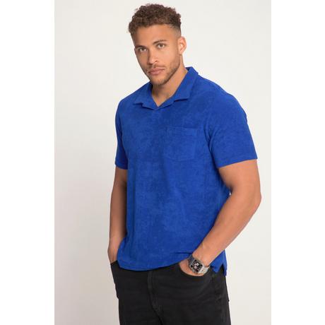 Sthuge  Maglia polo in spugna con colletto alla cubana e mezze maniche, fino alla tg. 8XL 