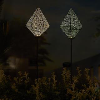 Luxform Lampe d'extérieur acier  