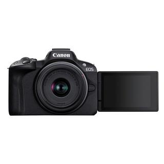 Canon  EOS EOS R50, Black + RF-S 18-45mm F4.5-6.3 IS STM Kit 