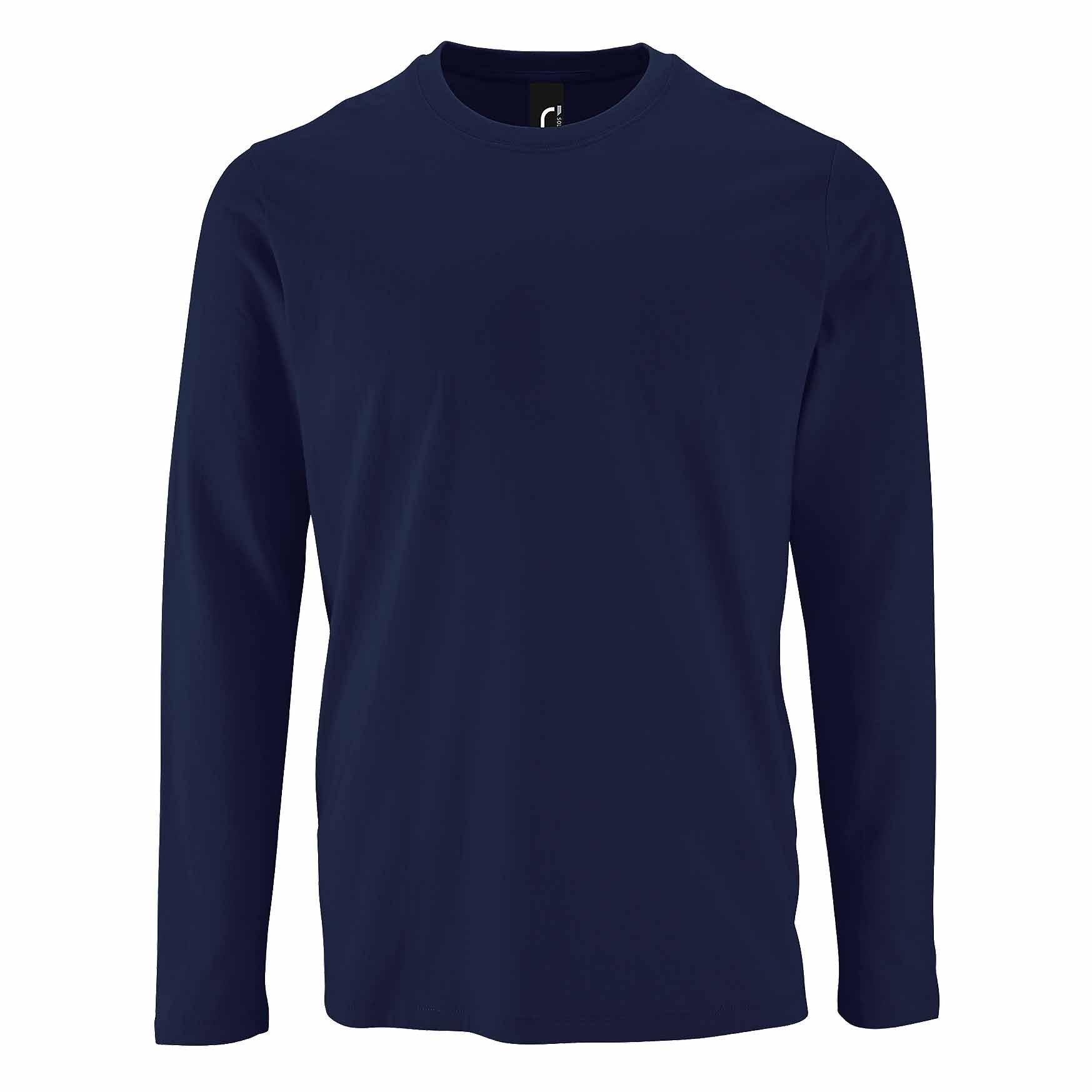 Image of Tshirt Imperial, Langärmlig Herren Marine XXL