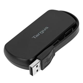 Targus  ACH114EU hub & concentrateur USB 2.0 480 Mbit/s Noir 