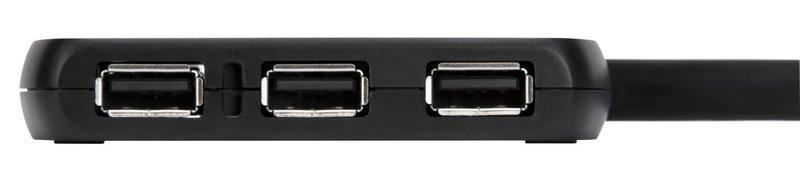 Targus  ACH114EU hub & concentrateur USB 2.0 480 Mbit/s Noir 