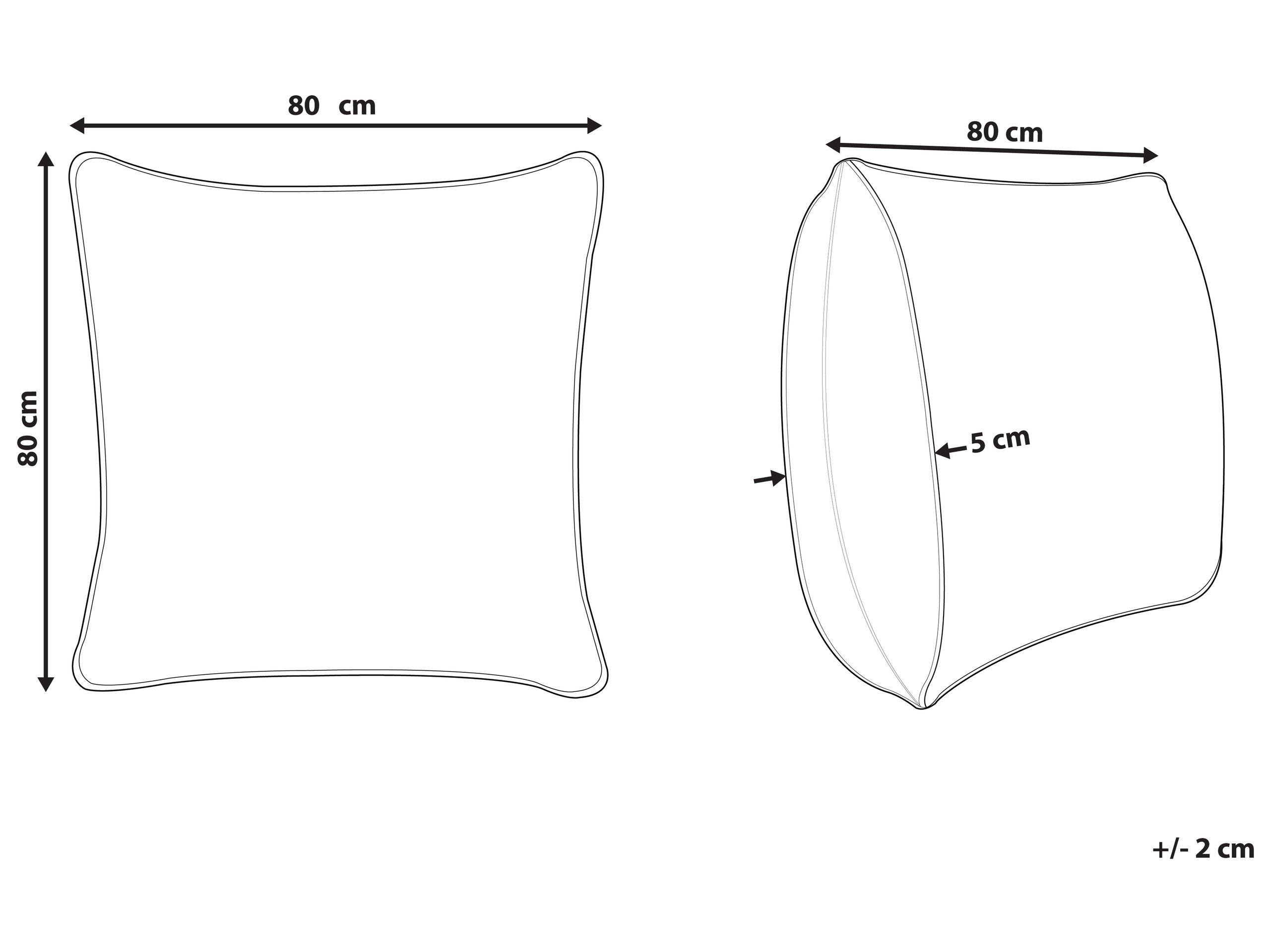 Beliani Oreiller Aneto Coton  