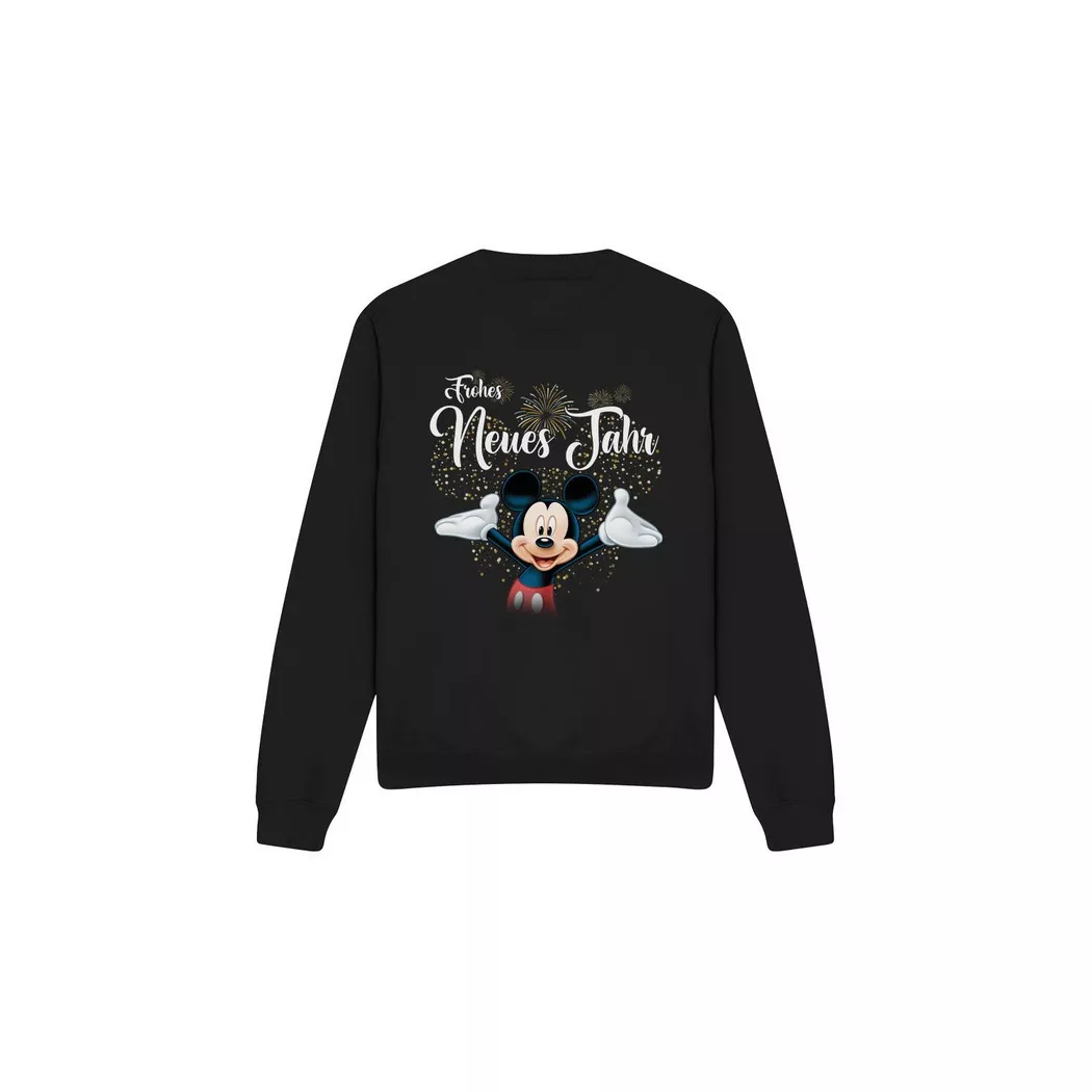 Disney - German Sweatshirt Neujahr, für Herren, Schwarz, Größe XXL