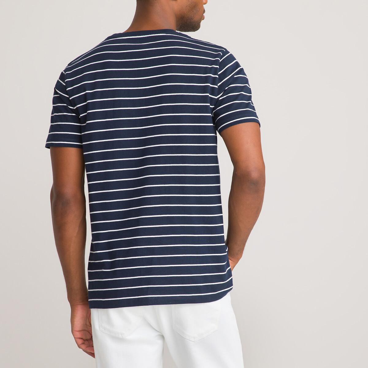 La Redoute Collections T-shirt Rayé Col Rond  