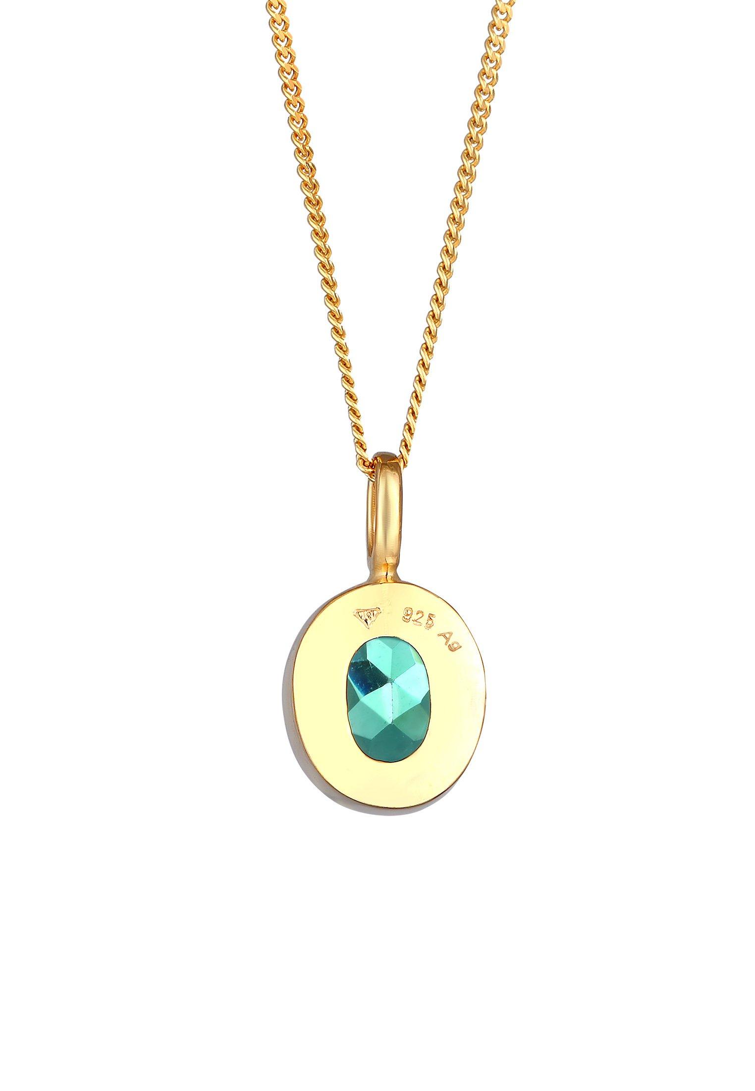 Elli  Collier Femmes Solitaire Pendentif Classique Avec Quartz 