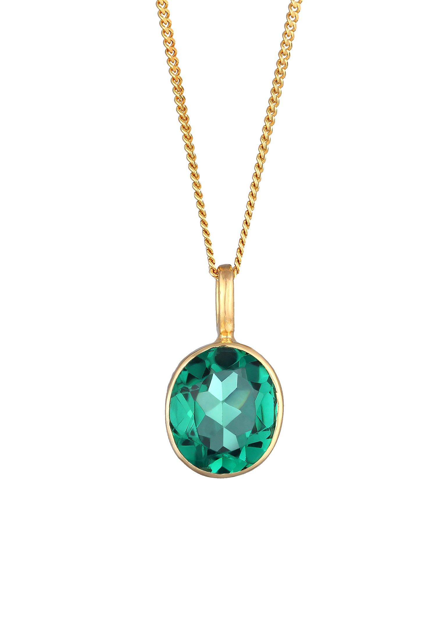 Image of Halskette Klassik Quarz Damen Gold 45cm