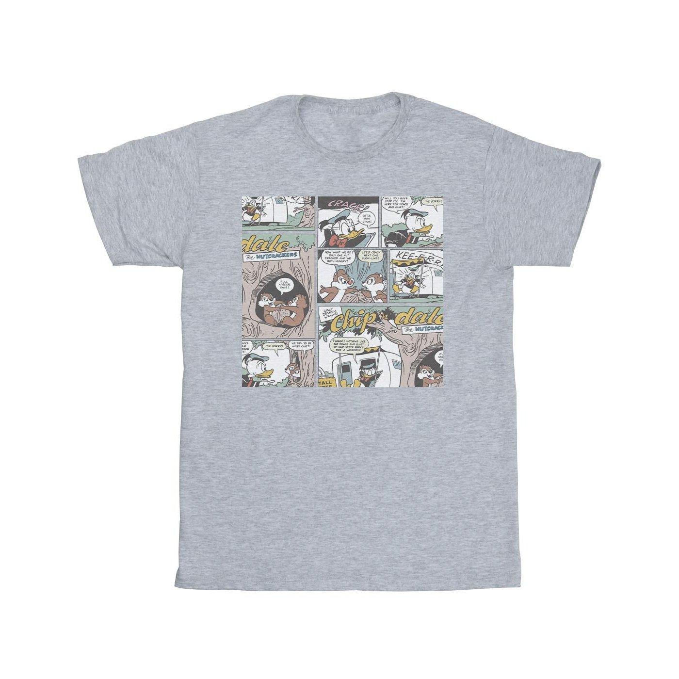Image of Chip 'n Dale Comic Tshirt Unisex Grau 140/146