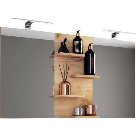 VCM Miroir de salle de bain large miroir mural miroir suspendu salle de bain miroir Budasi étagère  