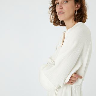 La Redoute Collections  Robe longue en gaze de coton 