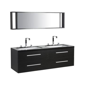 Badezimmerschrank mit Spiegel aus MDF-Platte Modern MALAGA