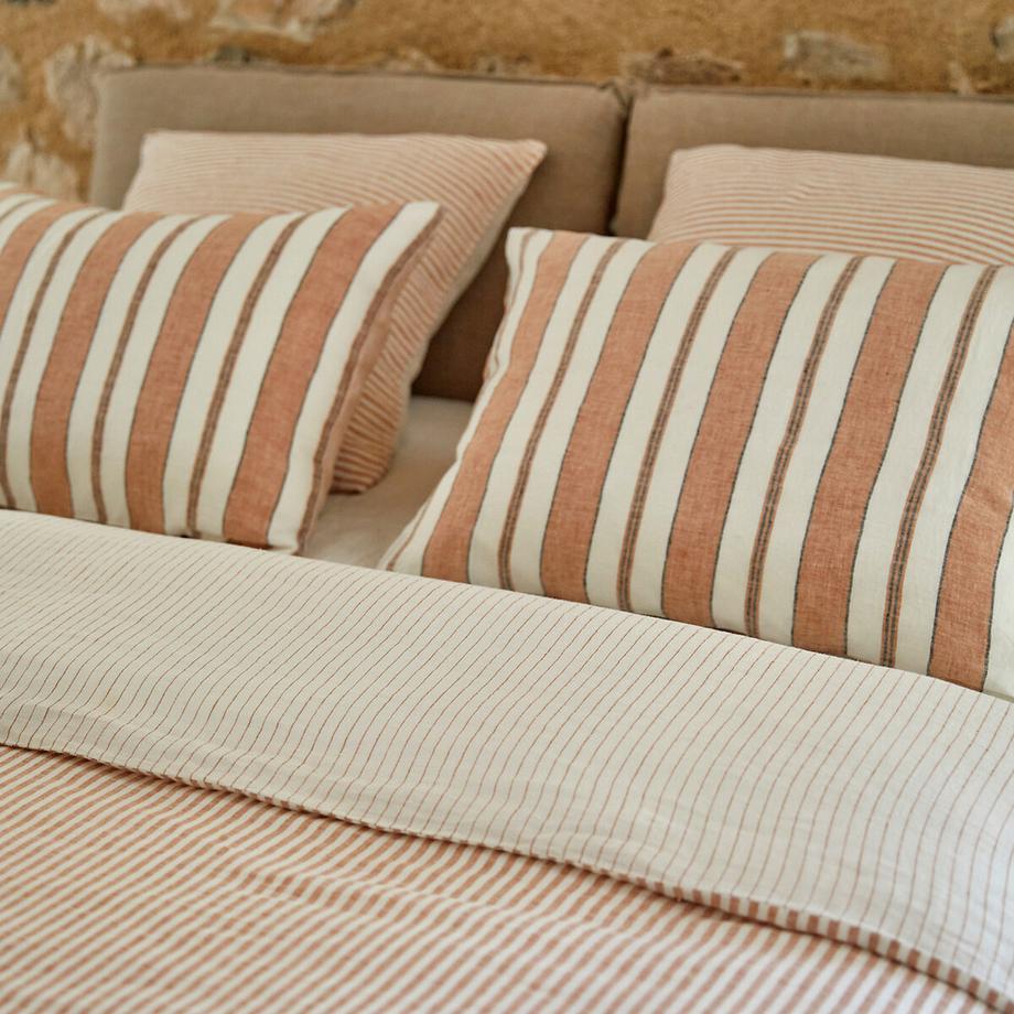 AM.PM Copripiumino a righe Deutzia  