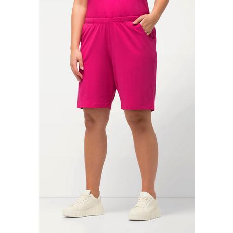 Ulla Popken  Short en jersey, poches et taille élastique 