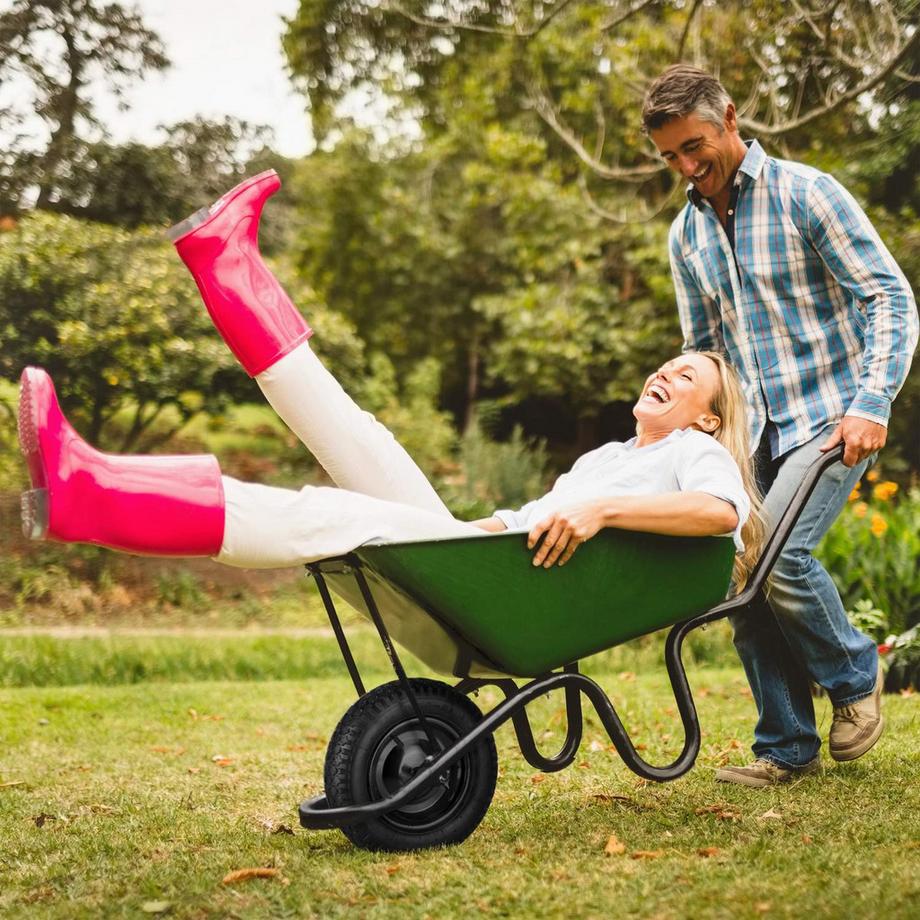 B2X  Roue pour brouette 3.50-8 avec pneus 