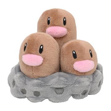 Dugtrio Sitting Cuties Plush