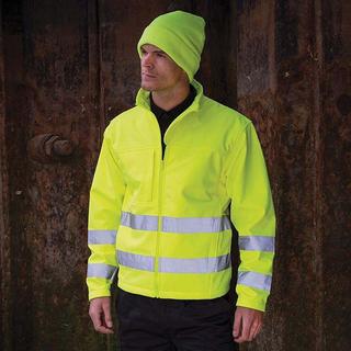 Result  Core Hi Vis Winter Softshell Jacke, Wasser und Wind abweisend 