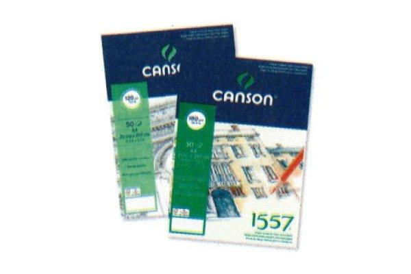 CANSON CANSON Skizzenblock 1557 A2 204127410 50 Blatt, geleimt, 120g  