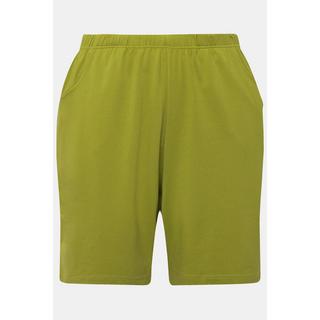 Ulla Popken  Shorts di jersey con tasche e cintura elastica 