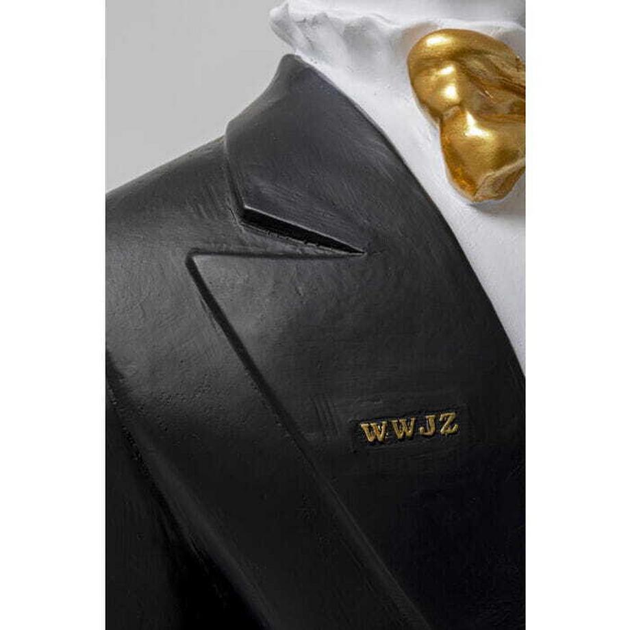 KARE Design Figurine déco Butler Dog Alfred hauteur 159  