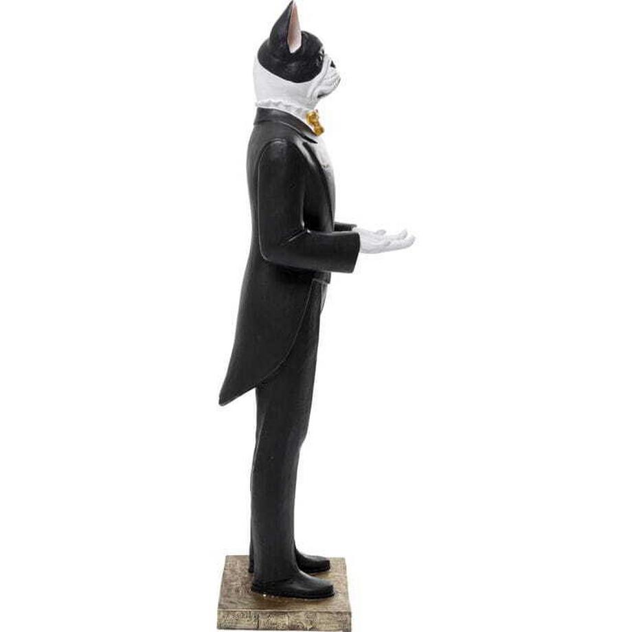 KARE Design Figurine déco Butler Dog Alfred hauteur 159  