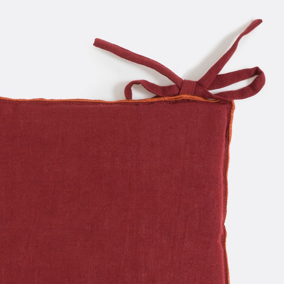 La Redoute Intérieurs Galette de chaise lin/coton  