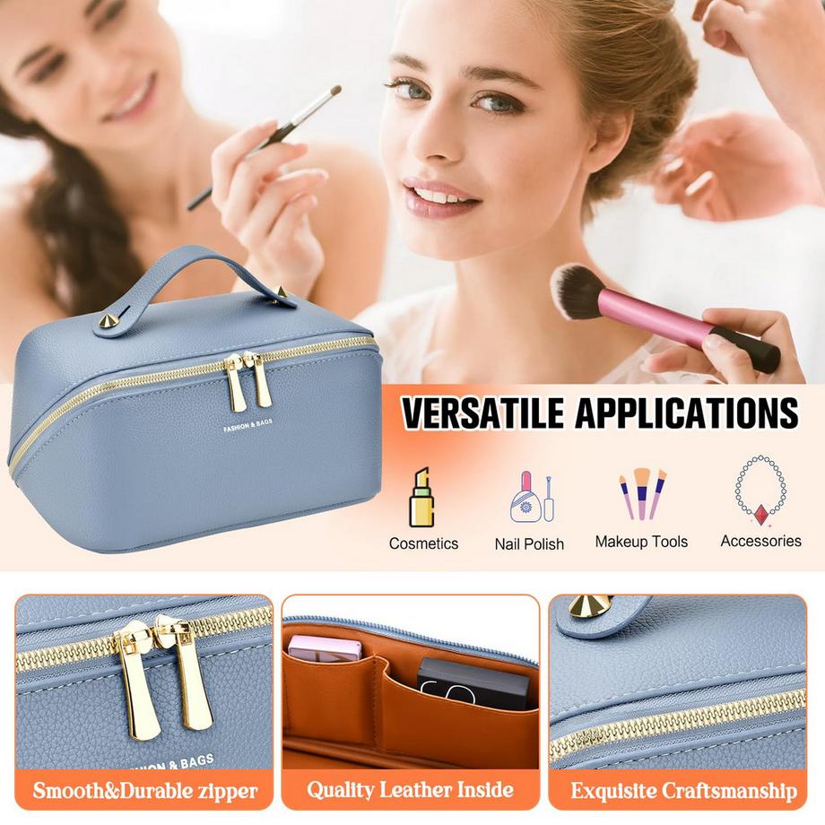 Only-bags.store Sac cosmétique Sac de Maquillage de Voyage Portable avec Grande capacité imperméable à l'eau Organiser Sac cosmétique Sac de Maquillage de Voyage Portable avec Grande capacité imperméable à l'eau Organiser 