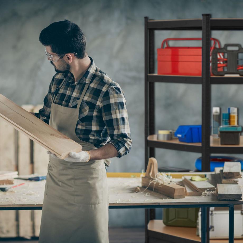 B2X Eckregal mit 5 Böden  