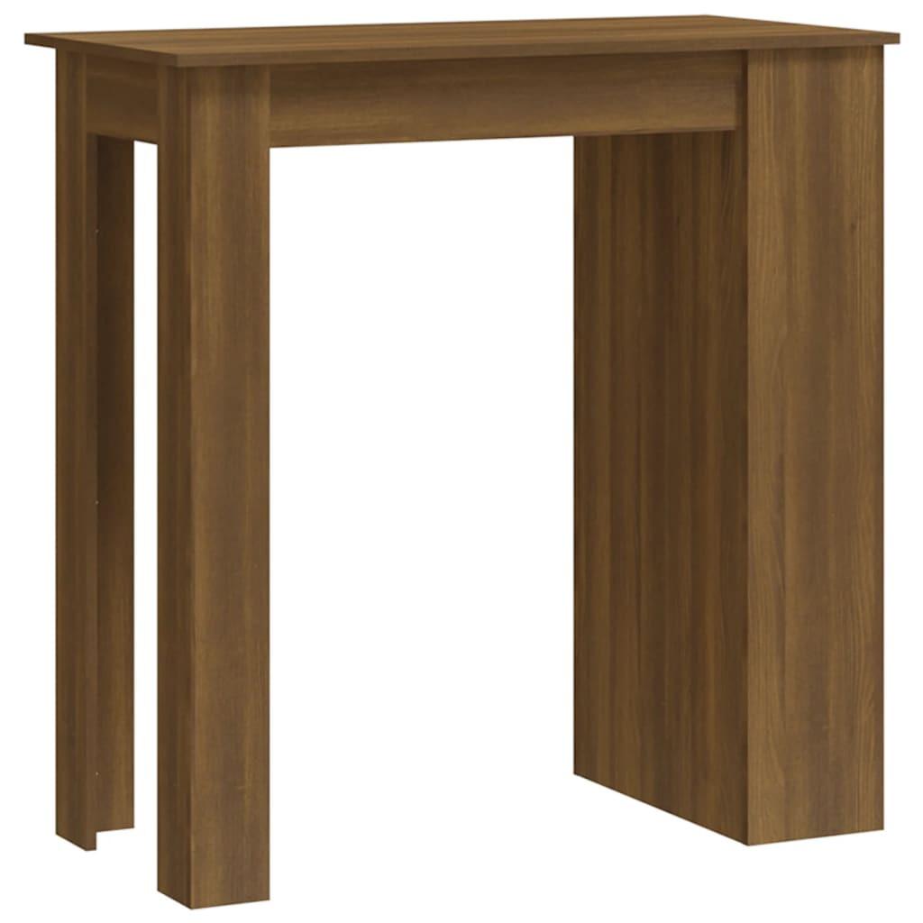 VidaXL Table de bar bois d'ingénierie  