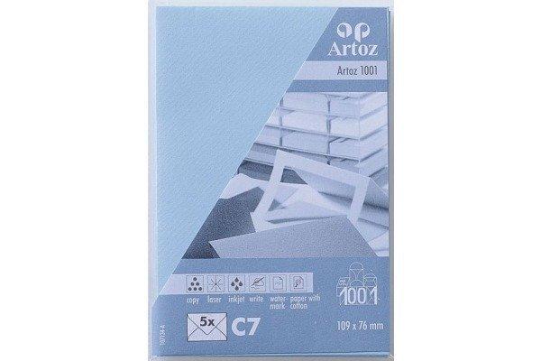 Artoz ARTOZ Couverts 1001 C7 107134184 100g, pastellblau 5 Stück  