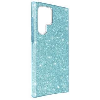 Avizar  Cover Paillette Galaxy S22 Ultra Celeste 