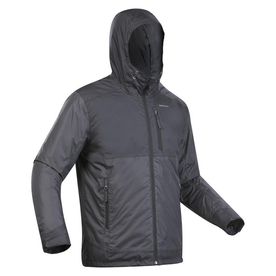 QUECHUA SH500 Wasserdichte Winterwanderjacke  