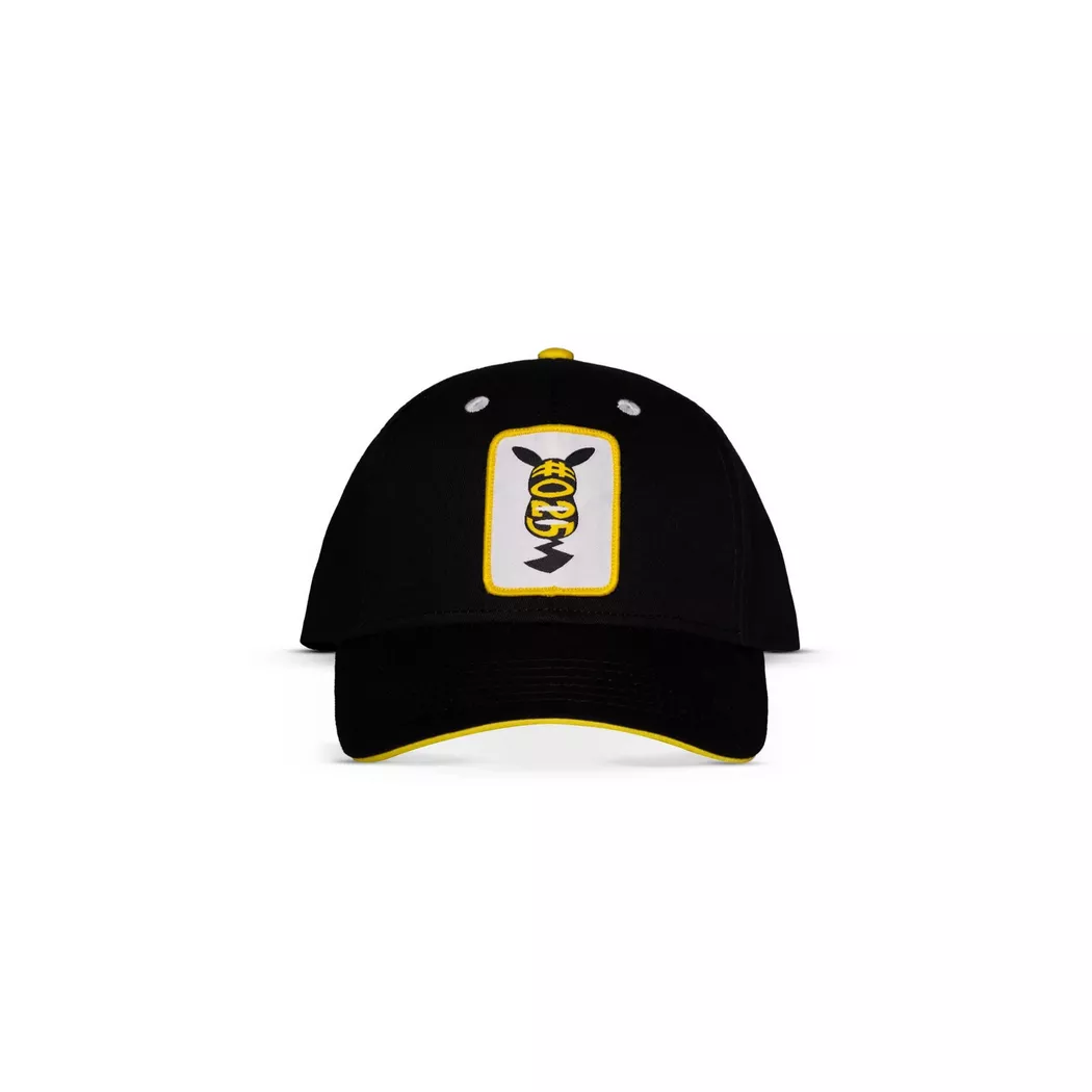 Difuzed - Mütze - Baseball - Pokemon - Pikachu U, für Damen, Schwarz, Größe Onesize