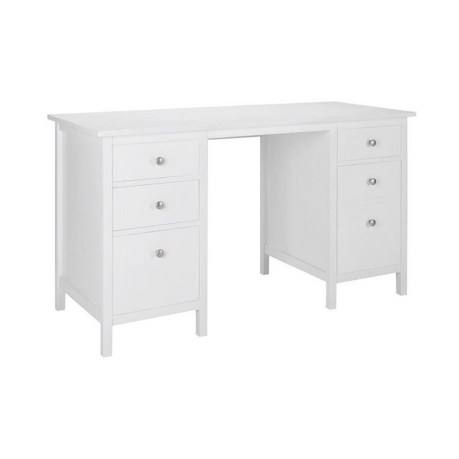 Vente-unique Schreibtisch Landhaus mit 4 Schubladen Stil Holz ALBANE  